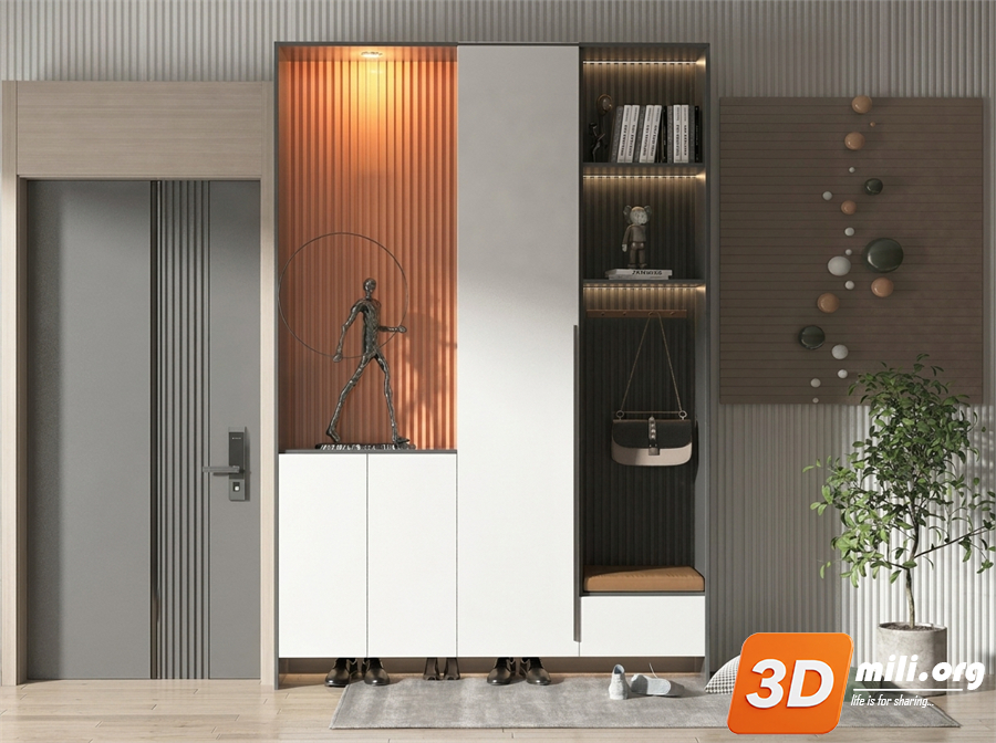 Shoe cabinet Skp Files